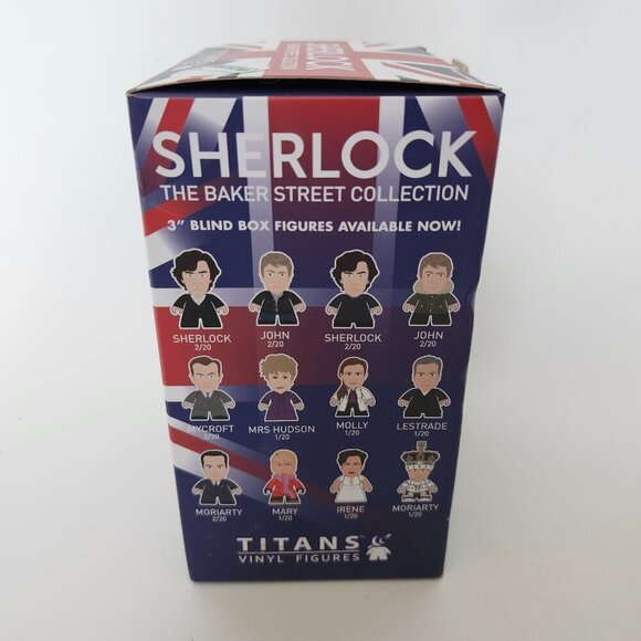 SHERLOCK HOLMES TITANS Vinyl Figure Nerd BLOCK Exclusive BNIP 4.5" - Picture 3 of 7